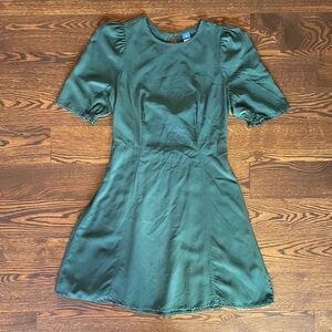 Old Navy Dark Teal Skater Mini Dress